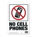 画像: NO CELL PHONES (携帯電話禁止)