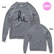 画像1: レディース in4mation x MOONEYES  Hi Eyes ライトウェイト スウェットシャツ (1)