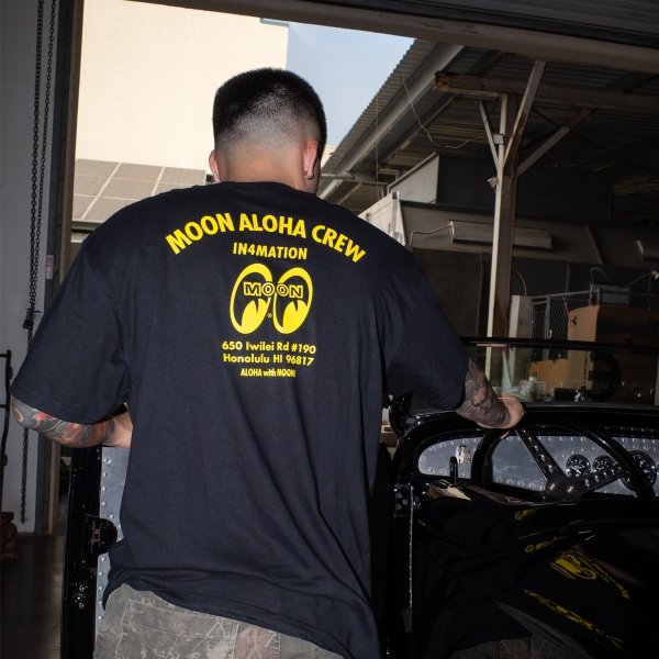 画像4: in4mation x MOON Aloha Crew Tシャツ (4)