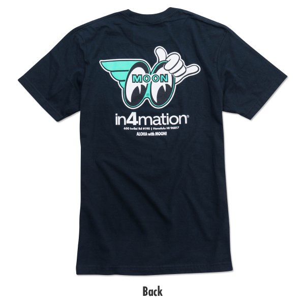 画像2: in4mation x MOON Island Express 26 Tシャツ (2)