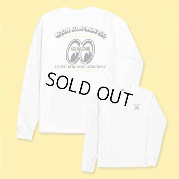 画像1: Loser Machine Front Page Stock ロングスリーブ Tシャツ (1)