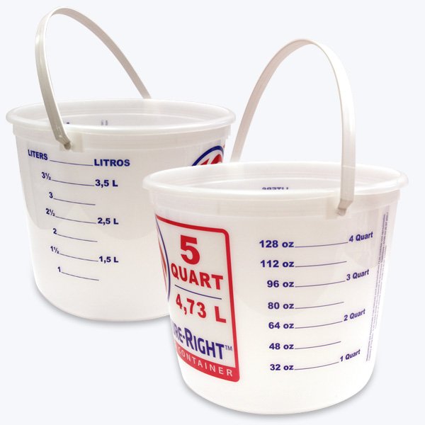 画像2: 5 QUART Measure Bucket (2)