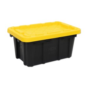 画像: ツール ボックス Black Bin with Yellow Lid