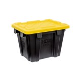 画像: ツール ボックス Black Bin with Yellow Lid 2.3L (2.5 QT)
