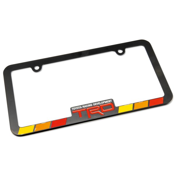 USサイズ】TOYOTA RACING DEVELOPMENT レトロ ライセンス フレーム