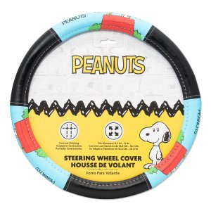 画像: SNOOPY Peanuts Doghouse ステアリング ホイール カバー
