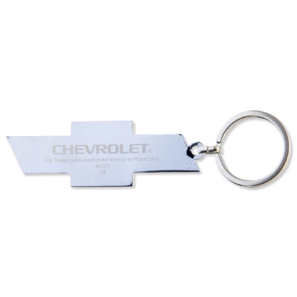 画像3: Chevy ブラック ロゴ キーチェーン (3)