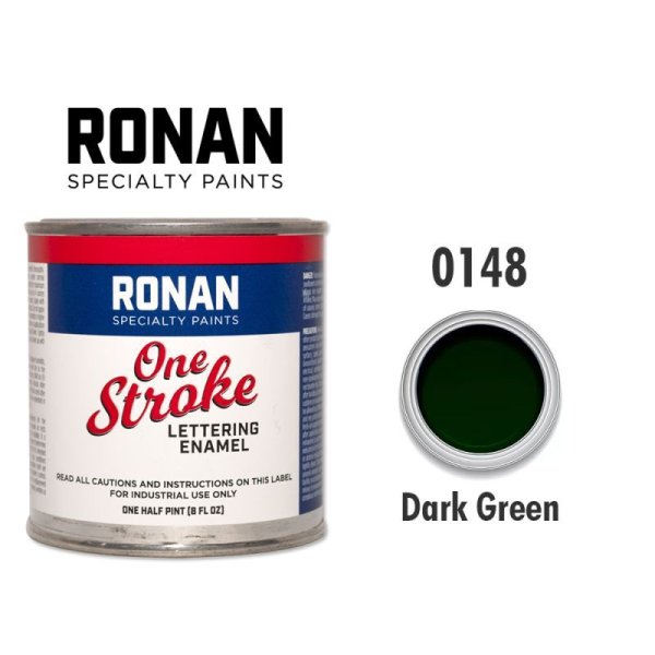 画像1: 【30%OFF】ダーク グリーン 0148 - Ronan One Stroke Paints 237ml (1)