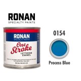 画像: プロセス ブルー 0154 - Ronan One Stroke Paints 237ml