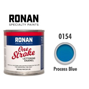 画像: プロセス ブルー 0154 - Ronan One Stroke Paints 237ml
