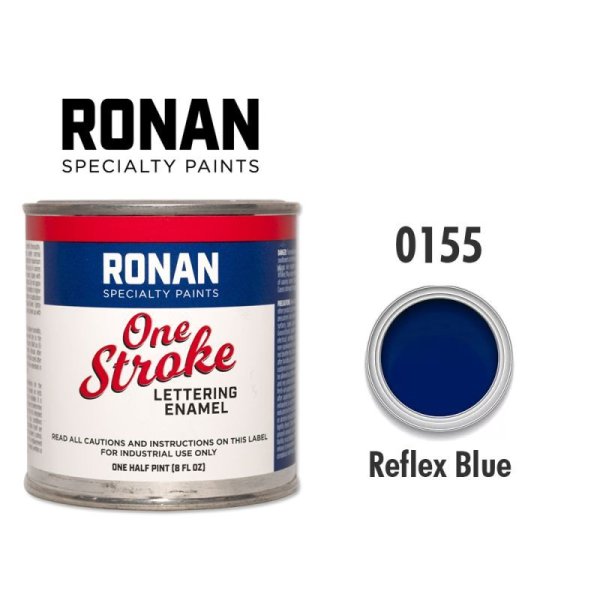 画像1: リフレックス ブルー 0155 - Ronan One Stroke Paints 237ml (1)