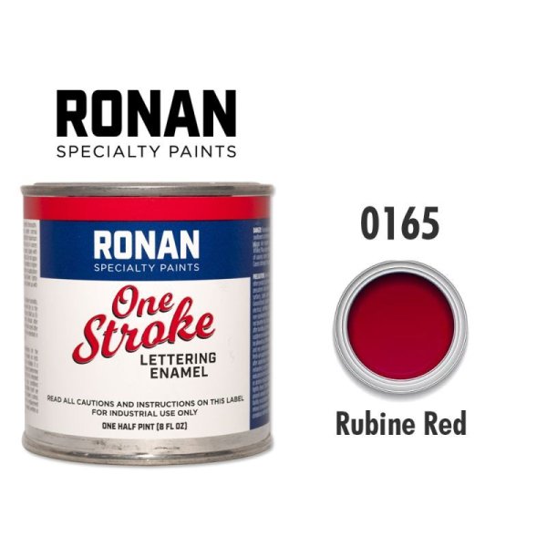 画像1: ルビン レッド 0165 - Ronan One Stroke Paints 237ml (1)