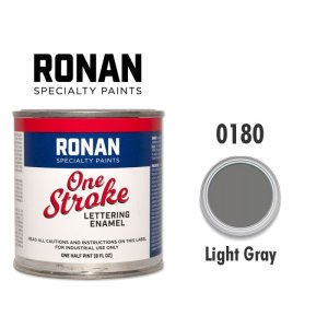 画像: ライト グレー 0180 - Ronan One Stroke Paints 237ml