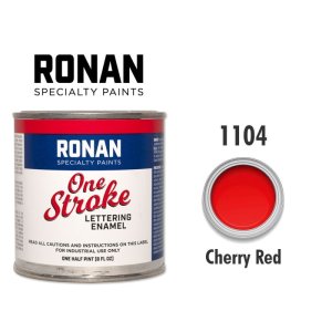 画像: チェリー レッド 1104 - Ronan One Stroke Paints 237ml
