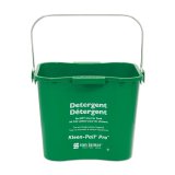 画像: San Jamar Kleen Pail Detergent グリーン バケツ 5L