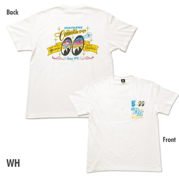 横浜DeNAベイスターズ×MOONEYES/ビンテージTシャツ L 横浜DeNAベイスターズ x MOONEYES 2025 Tシャツ