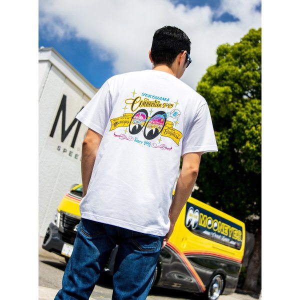 横浜DeNAベイスターズ x MOONEYES 2025 Tシャツ