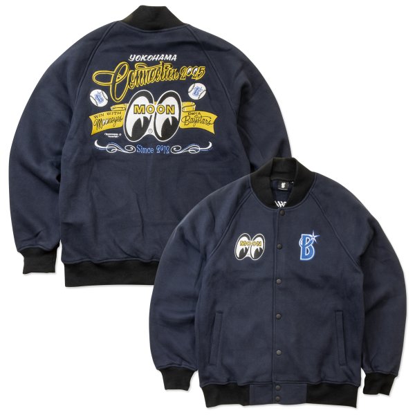 【限定品】横浜DeNAベイスターズ×ムーンアイズ トラックジャケット Lサイズ 限定品】横浜DeNAベイスターズ×ムーンアイズ トラックジャケット