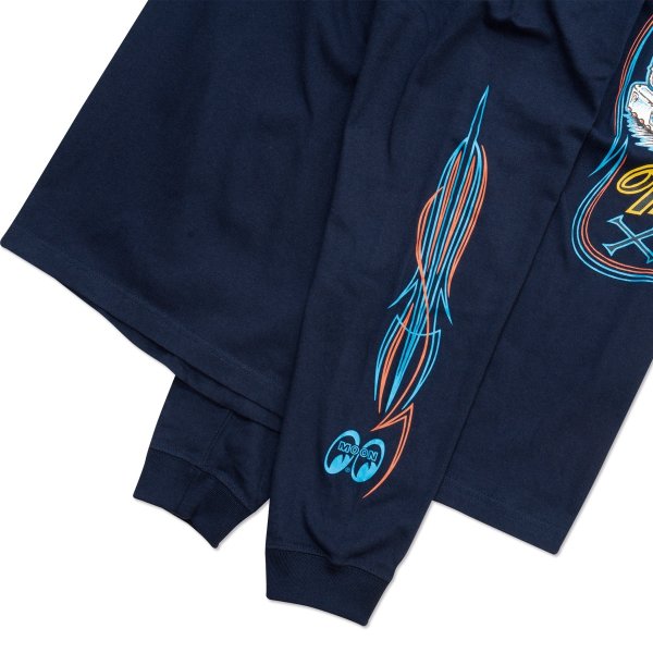 画像10: 横浜DeNAベイスターズ x MOONEYES 2026 ロング スリーブ Tシャツ (10)