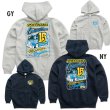 画像5: 横浜DeNAベイスターズ x MOONEYES 2026 ジップ フーディー (5)