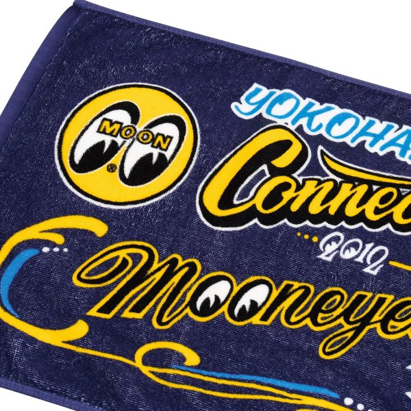 画像3: 横浜DeNAベイスターズ x MOONEYES 2026 フェイス タオル (3)
