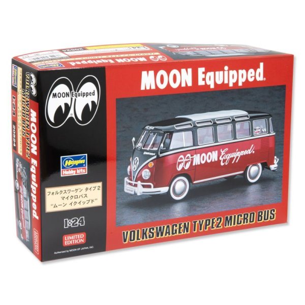 1/24 Model Car MOON Equipped VW T-2 マイクロ バス