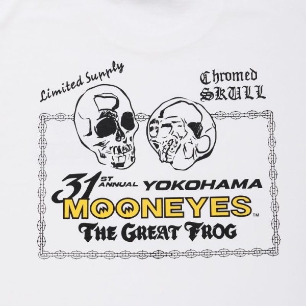 画像4: 【数量限定】The Great Frog x MOON Tシャツ (ホワイト) (4)