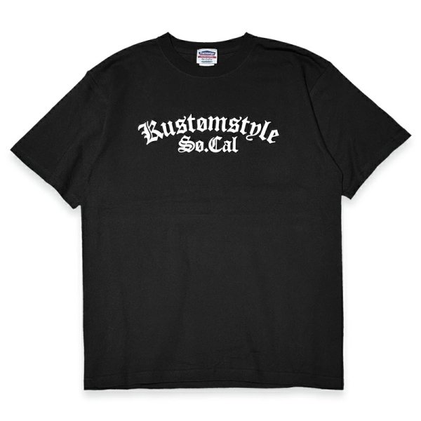 画像3: KUSTOMSTYLE ブラック Tシャツ (3)