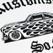 画像5: KUSTOMSTYLE ホワイト Tシャツ (5)