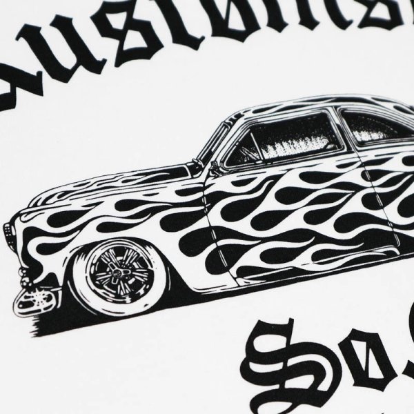 画像5: KUSTOMSTYLE ホワイト Tシャツ (5)