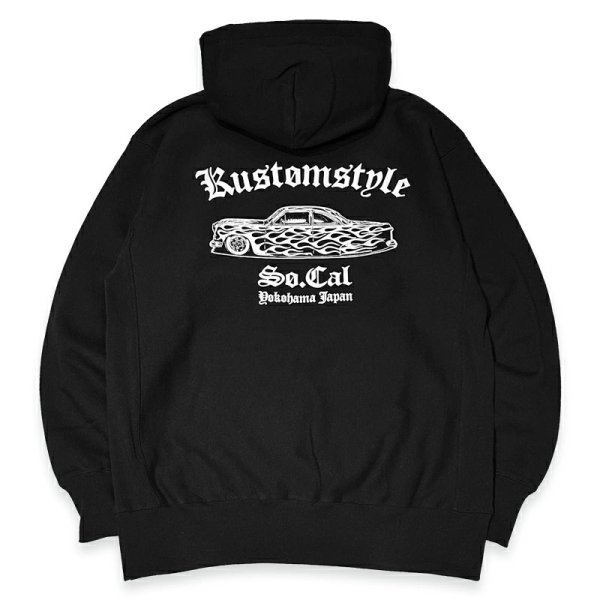 画像3: KUSTOMSTYLE プルオーバー フーディー (3)