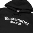 画像5: KUSTOMSTYLE プルオーバー フーディー (5)