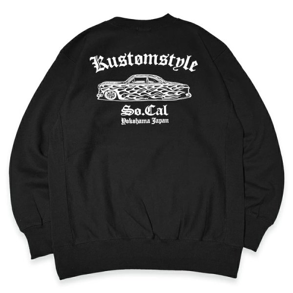 画像3: KUSTOMSTYLE クルーネック スウェットシャツ (3)