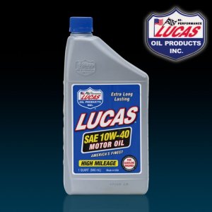 画像: LUCAS SAE 10W-40 High Mileage Motor Oil (1qt)