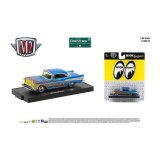 :M2 Machines 1/64 Die Cast Model MOONEYES 1957 Chevrolet Bel Air with Flames