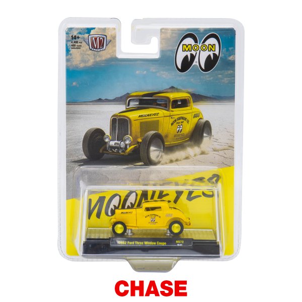 画像1: 【CHASE】1/64 M2 Machines x MOONEYES 1932 Ford Three Window Coupe (1)