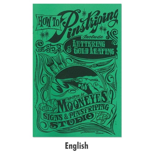 MOONEYES Original Pinstriping How To Book