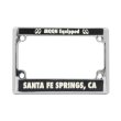 画像2: MOON Equipped SANTA FE SPRINGS, CA メタル ライセンス フレーム for モーターサイクル (2)