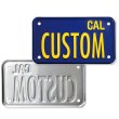 画像3: California Motorcycle ライセンス プレート (ブルー) (3)