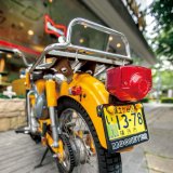 画像: 【50cc〜125cc】 MOONEYES ライセンス プレート フレーム for スモール モーターサイクル ブラック