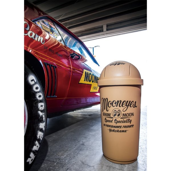 画像1: MOON 45リットル ダスト ボックス ベージュ (1)