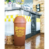 *MOON 45リットル ダスト ボックス ブラウン