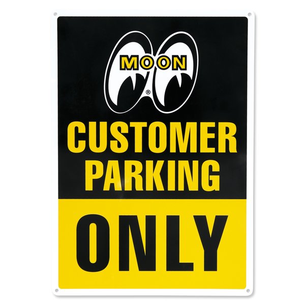 画像2: MOON Customer Parking Only プレート (2)