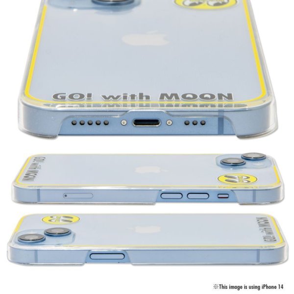 画像3: MOON Clear Kustom iPhone 14 Pro ハードケース (3)