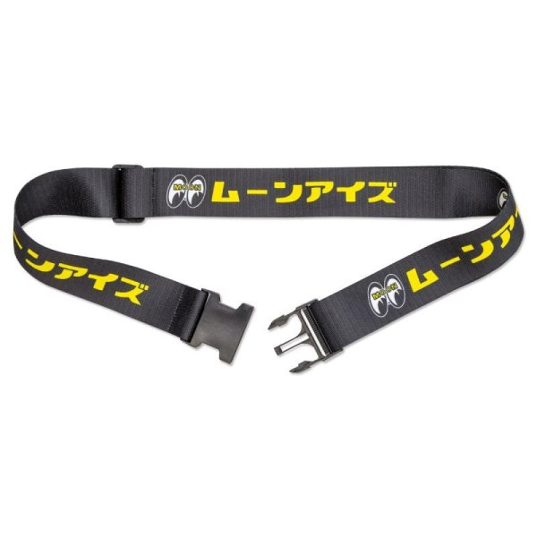 d.i.a.　ムーンロゴベルト タグ付き　剥がれ部分あり ムーンアイズ トラベル ラゲッジ ベルト