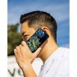 画像1: MOON  ピンストライプ ドラゴン iPhone 15 Pro ハードケース (1)