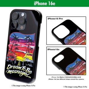画像: Dream To Be MOONEYES iPhone 16e ハードケース