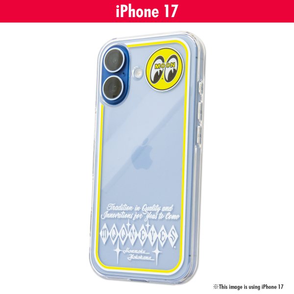 画像2: MOONEYES Tradition in Quality iPhone 17 ハードケース クリア (2)