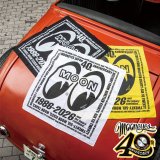 画像: MOONEYES 40th Anniv. Square Logo バンダナ