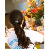 MOON レザー ヘアタイ